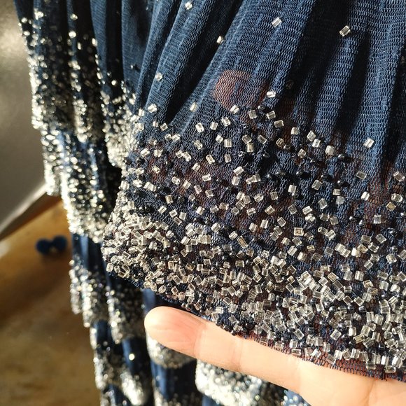 Adolfo Dominguez Costura Hand-beaded Dress - Picture 3 of 5